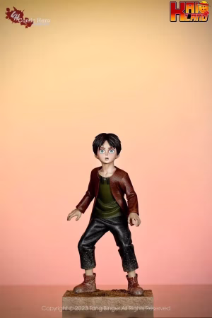 Attack on Titan Comic Hero Kid Eren Resin Statue