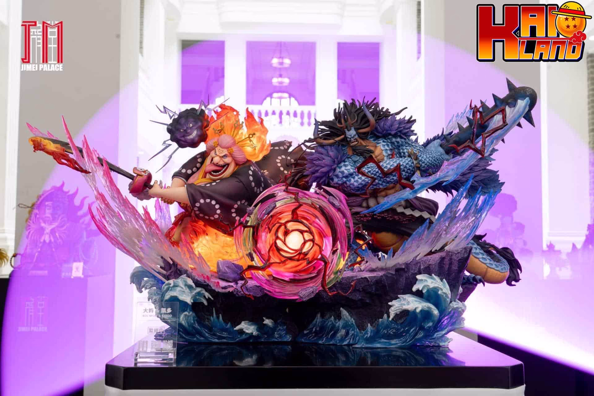 One Piece Jimei Palace Big Mom x Kaido Licensed Resin Statue - Imagen 6