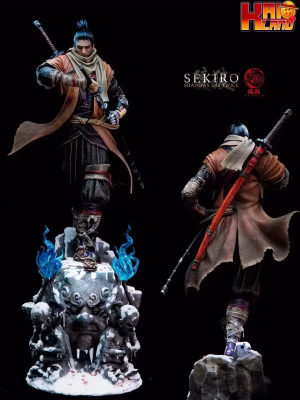 Shadows Die Twice HunDian Studio Sekiro Wolf Resin Statue