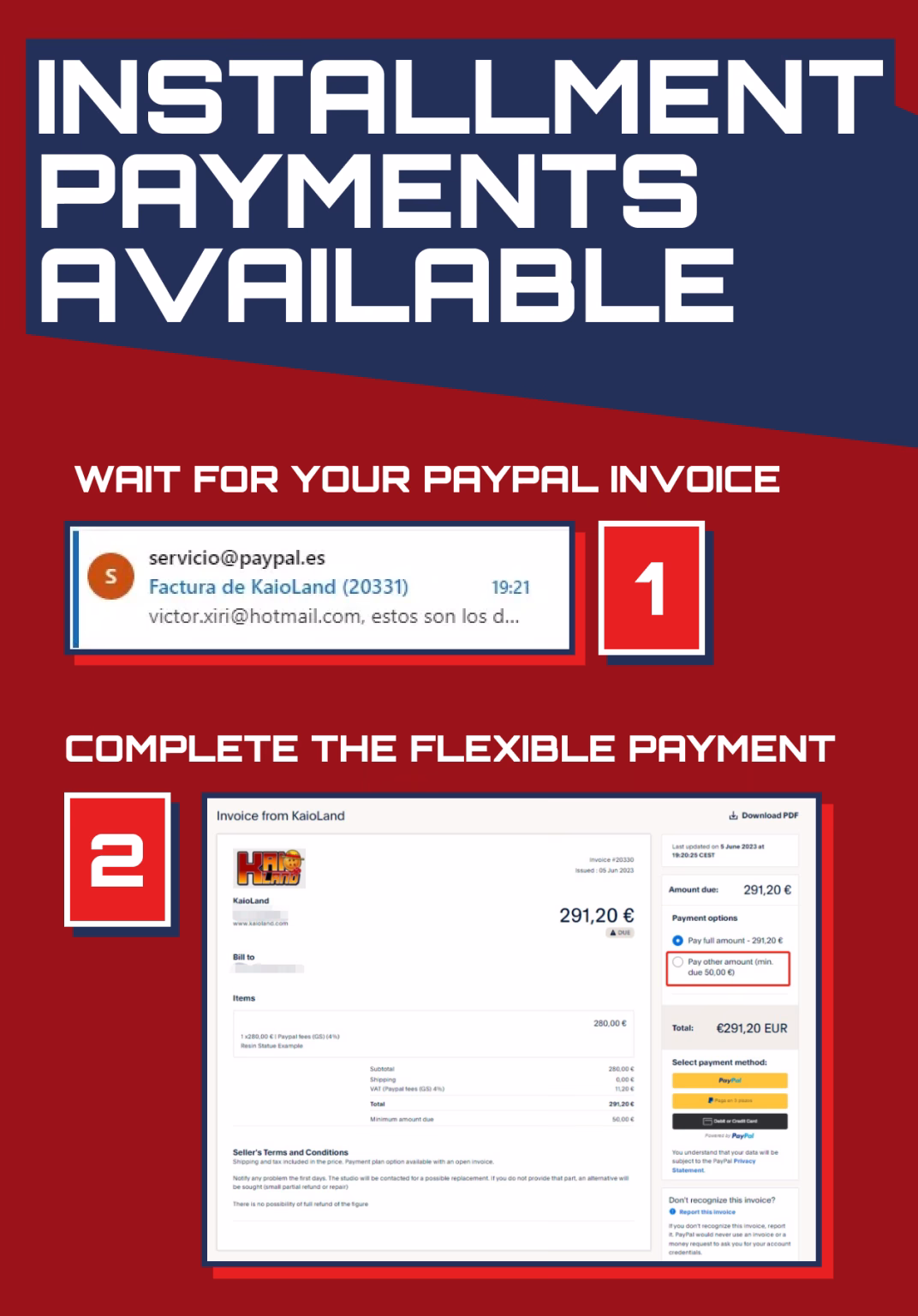 Installment Payments Available
