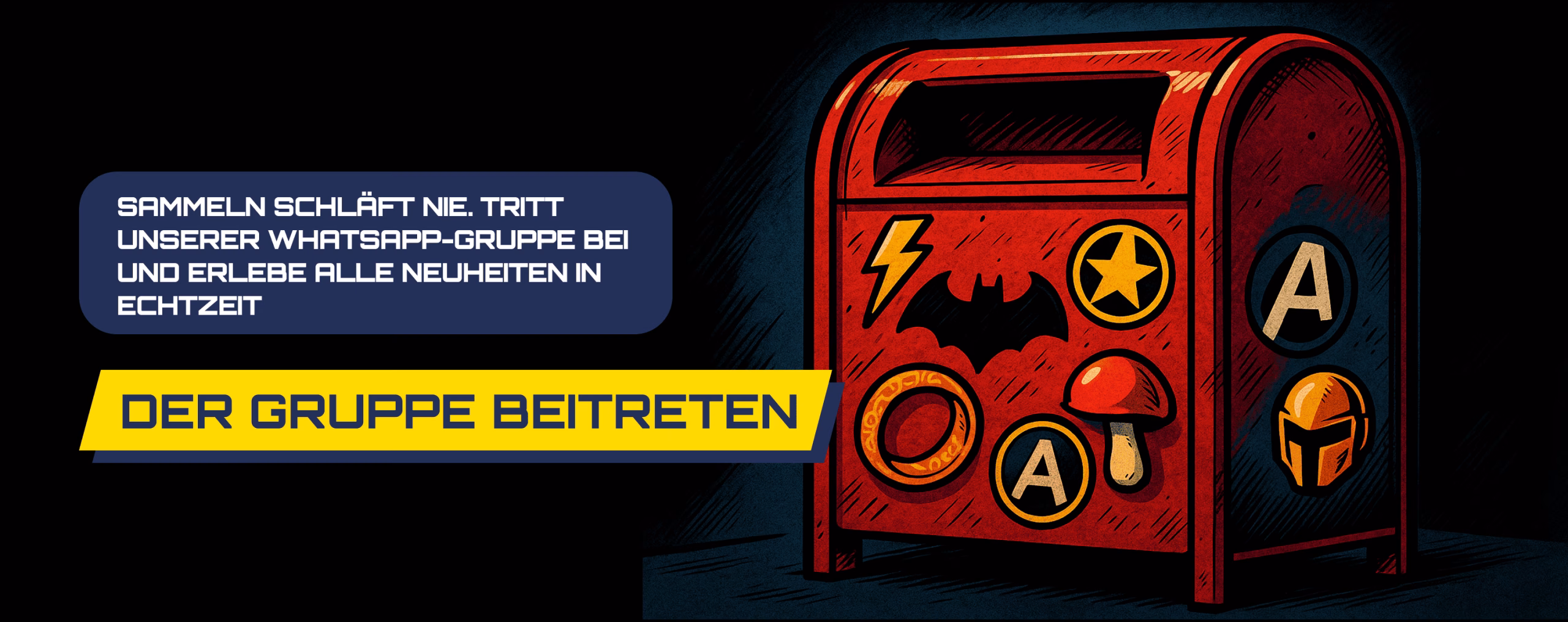 DER GRUPPE BEITRETEN