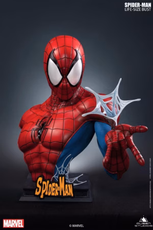 Spiderman Queen Studios Spiderman Licensed Resin Statue