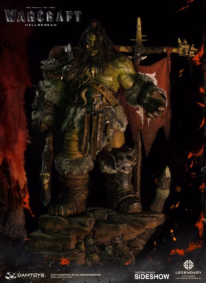Warcraft DAMTOYS Grom Hellscream Licensed Resin Statue
