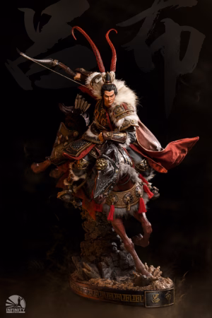 Infinity Studio Three Kingdoms Generals Lu Bu Licensed Resin Statue