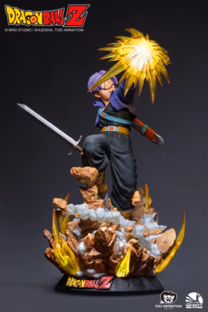 Dragon Ball Z infinity Studio Future Warrior Trunks Licensed Resin Statue