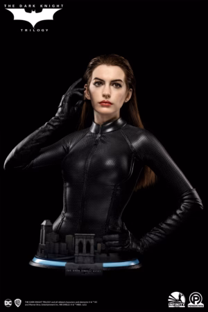 The Dark Knight Rises Infinity Studio Selina Kyle Catwoman Life-Size Bust Licensed Resin Statue