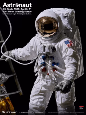 Blitzway Astronaut Apollo 11 LM5 A7L ver Licensed Resin Statue