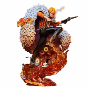 One Piece Unique Art Sanji Log Collection Statue  Solaris Japan Licensed Resin Statue