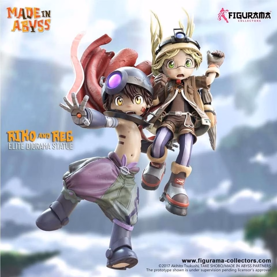 Made in Abyss Figurama Collectors Riko and Reg 3 Made in Abyss Figurama Collectors Riko and Reg - Imagen 3