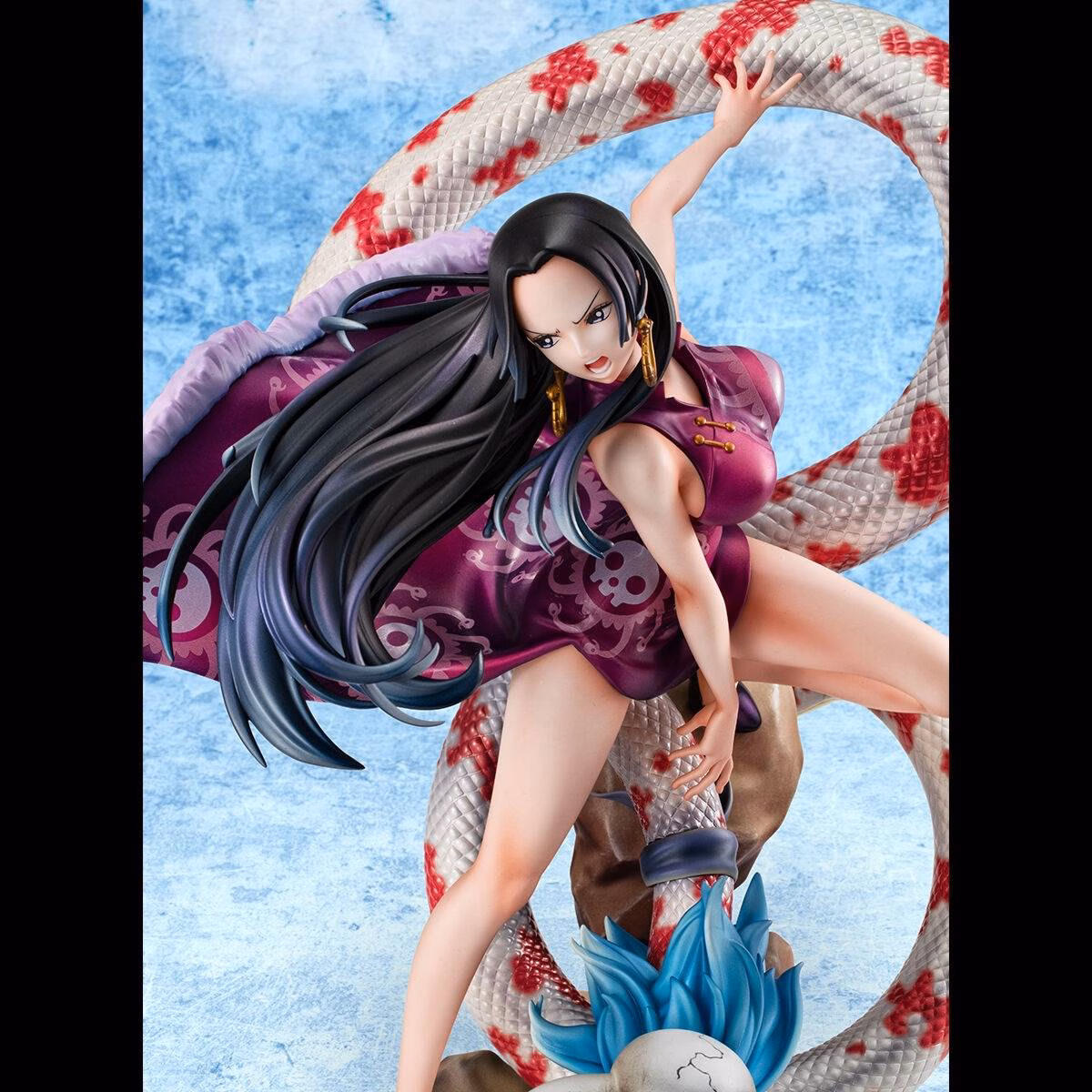 One Piece Megahouse Boa Hancock Salome Portrait Of Pirates A Maximum Licensed Resin Statue 10 One Piece Megahouse Boa Hancock Salome Portrait Of Pirates A Maximum Licensed Resin Statue – Image 10