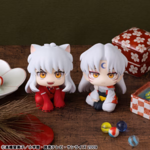 Inuyasha Megahouse Look Up Inuyasha Sesshomaru Set With Gift Licensed Resin Statue