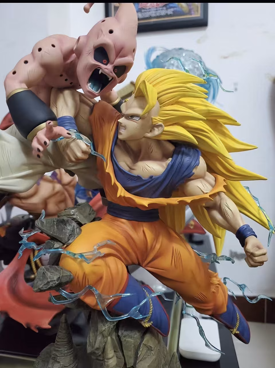 Dragonball Z Ryu Studio Super Saiyan 3 Son Goku and Kid Buu 1 Dragonball Z Ryu Studio Super Saiyan 3 Son Goku and Kid Buu