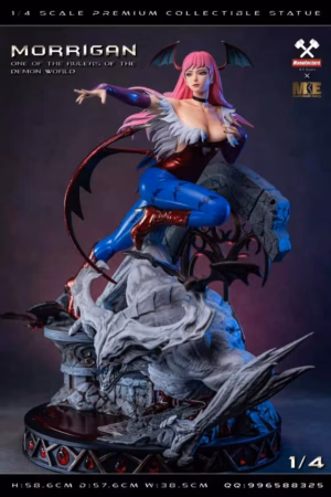Darkstalkers Mke Studio Morrigan Aensland Licensed Resin Statue