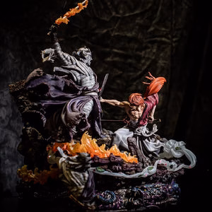 Rurouni Kenshin Kenshin VS Shishio 25th Anniversary Edition Licensed Resin Statue