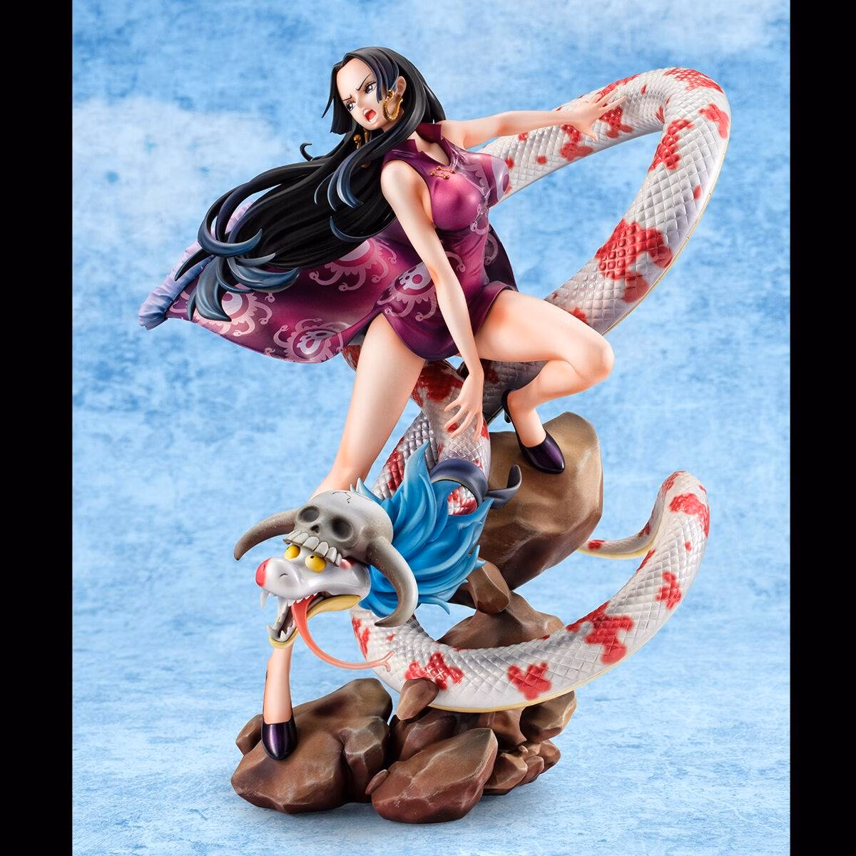 One Piece Megahouse Boa Hancock Salome Portrait Of Pirates A Maximum Licensed Resin Statue 11 One Piece Megahouse Boa Hancock Salome Portrait Of Pirates A Maximum Licensed Resin Statue – Image 11