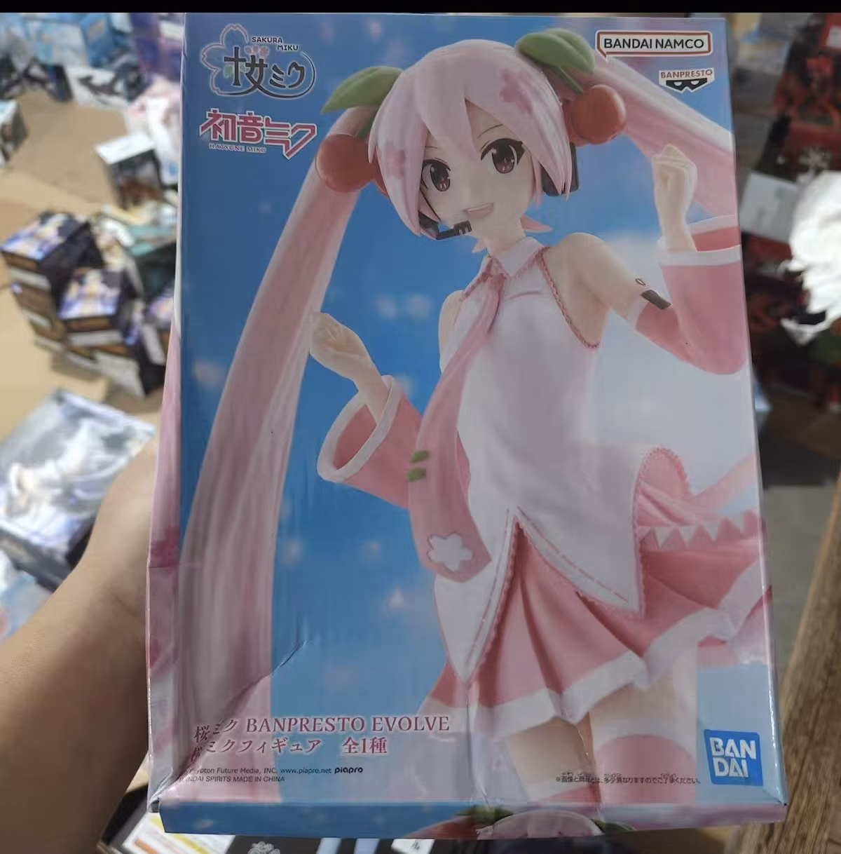 Hatsune Miku Banpresto Evolve Sakura Miku 1 Hatsune Miku Banpresto Evolve Sakura Miku