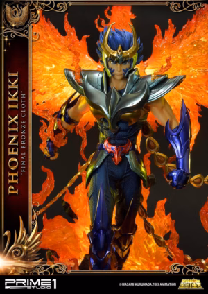 Saint Seiya Prime 1 Studio Phoenix Ikki Final Bronze Cloth Statue Licensed Resin Statue
