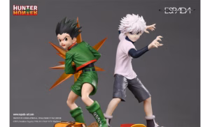Hunter X Hunter  Sideshow and ESPADA Gon Killua Licensed Resin Statue