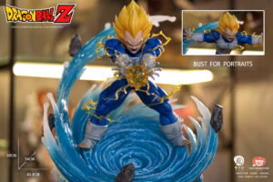 Dragon Ball Z  Ryu Studio Vegeta Final Flash Licensed Resin Statue