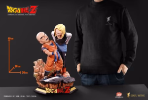 Dragon Ball Z Krillin  Android  Limited Edition Statue