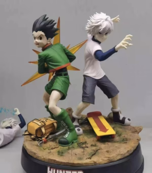 Hunter X Hunter Espada Art Gon Freecss and Killua Zoldyck