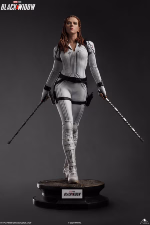 Marvel Queen Studios Black Widow Snowsuit Version Licensed Resin Statue