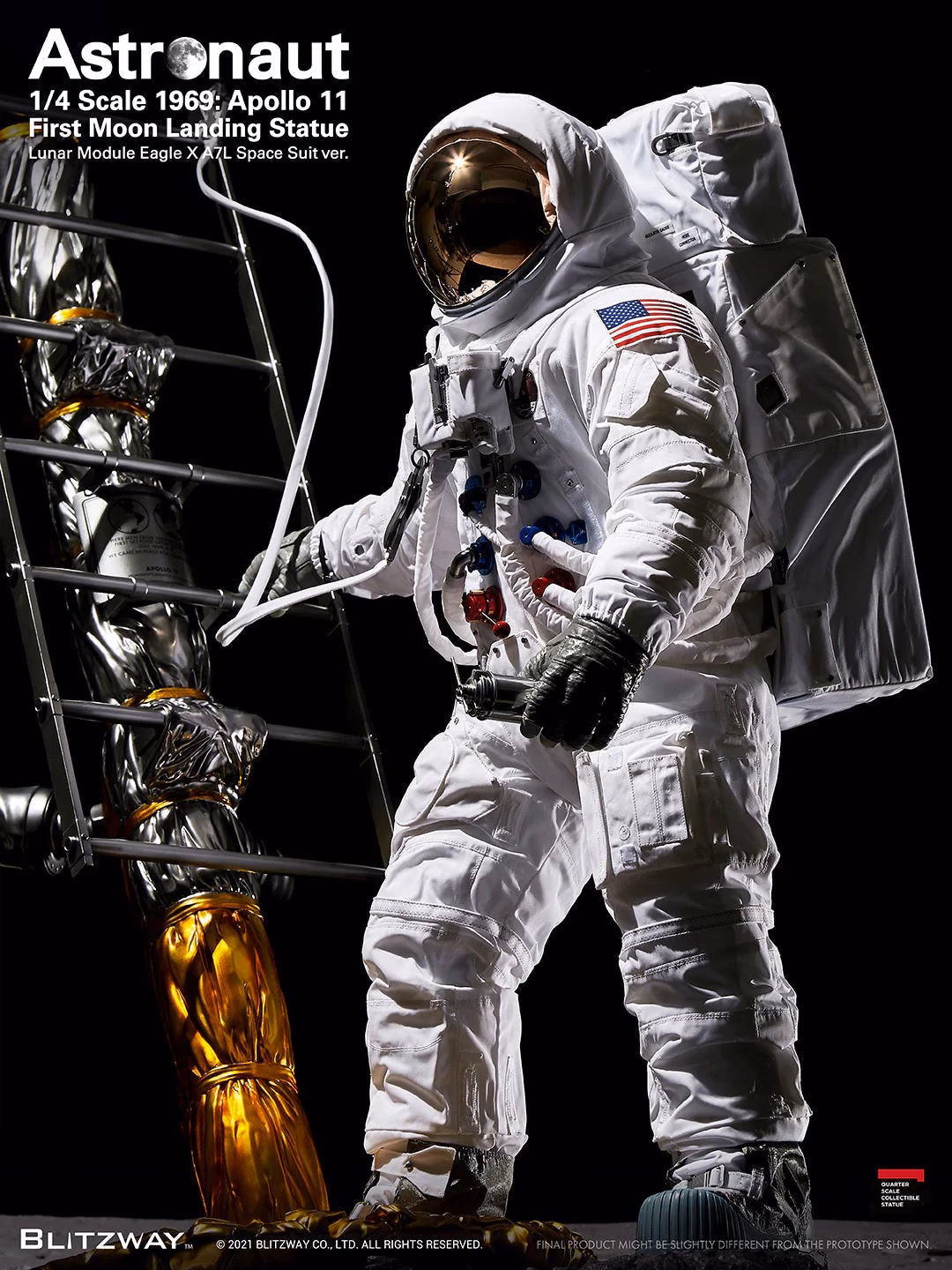 Blitzway Astronaut Apollo 11 LM5 A7L 19 Blitzway Astronaut Apollo 11 LM5 A7L - Imagen 19