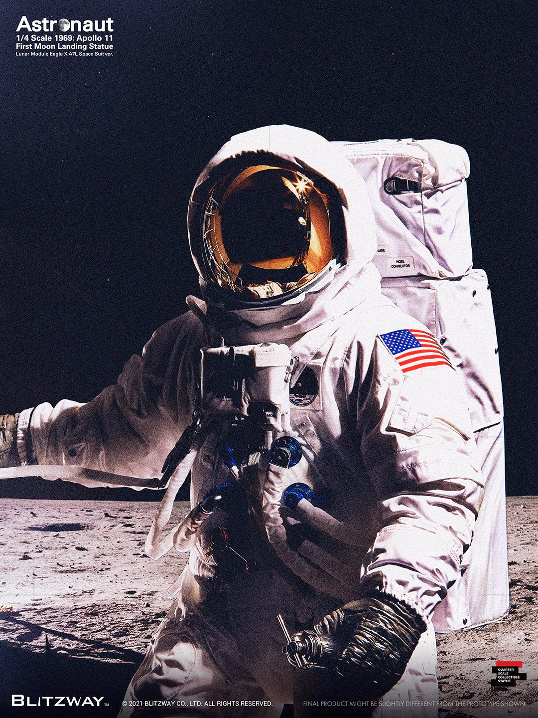 Blitzway Astronaut Apollo 11 LM5 A7L 18 Blitzway Astronaut Apollo 11 LM5 A7L - Imagen 18