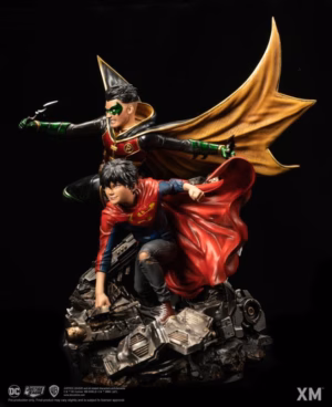 Home 80 DC XM estudio Super Sons Rebirth Escultura de resina