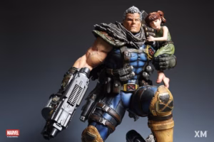 Marvel XM estudio Cable con Esperanza Escultura de resina