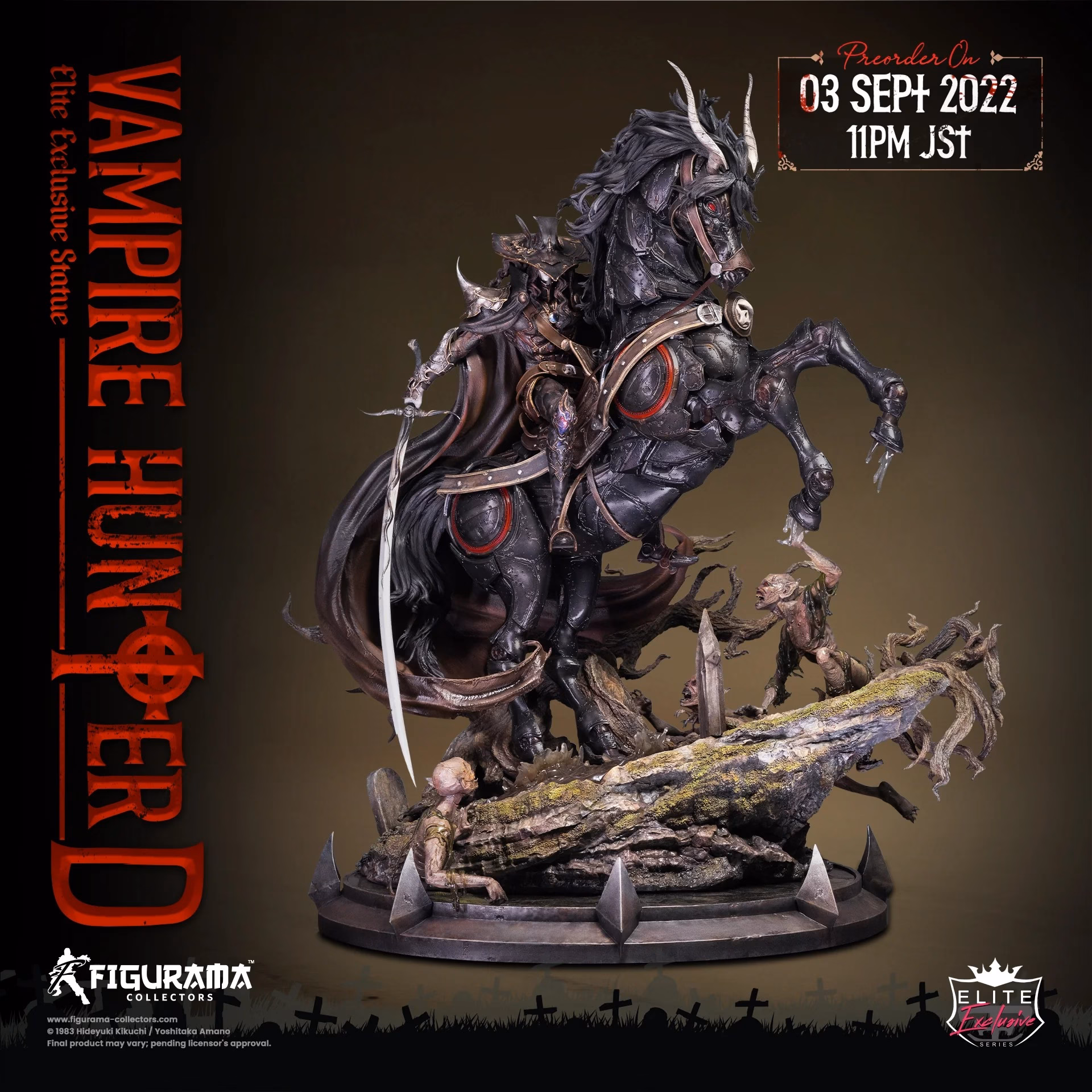 Vampire Hunter D Figurama Collectors D 7 Vampire Hunter D Figurama Collectors D – Image 7