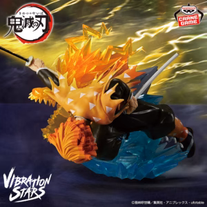 Kimetsu No Yaiba Banpresto Vibration Stars Plus Zenitsu Agatsuma  PVC