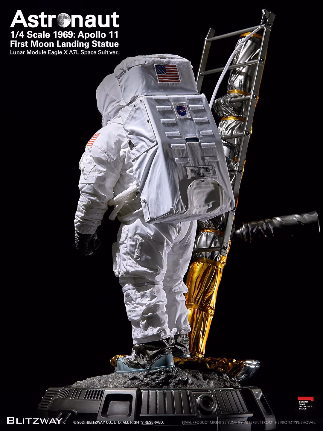 Blitzway Astronaut Apollo 11 LM5 A7L 6 Blitzway Astronaut Apollo 11 LM5 A7L - Imagen 6
