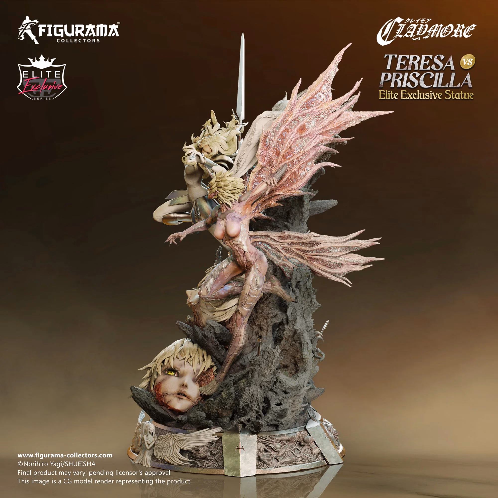 Claymore Figurama studio Teresa vs Priscilla 7 Claymore Figurama studio Teresa vs Priscilla - Imagen 7
