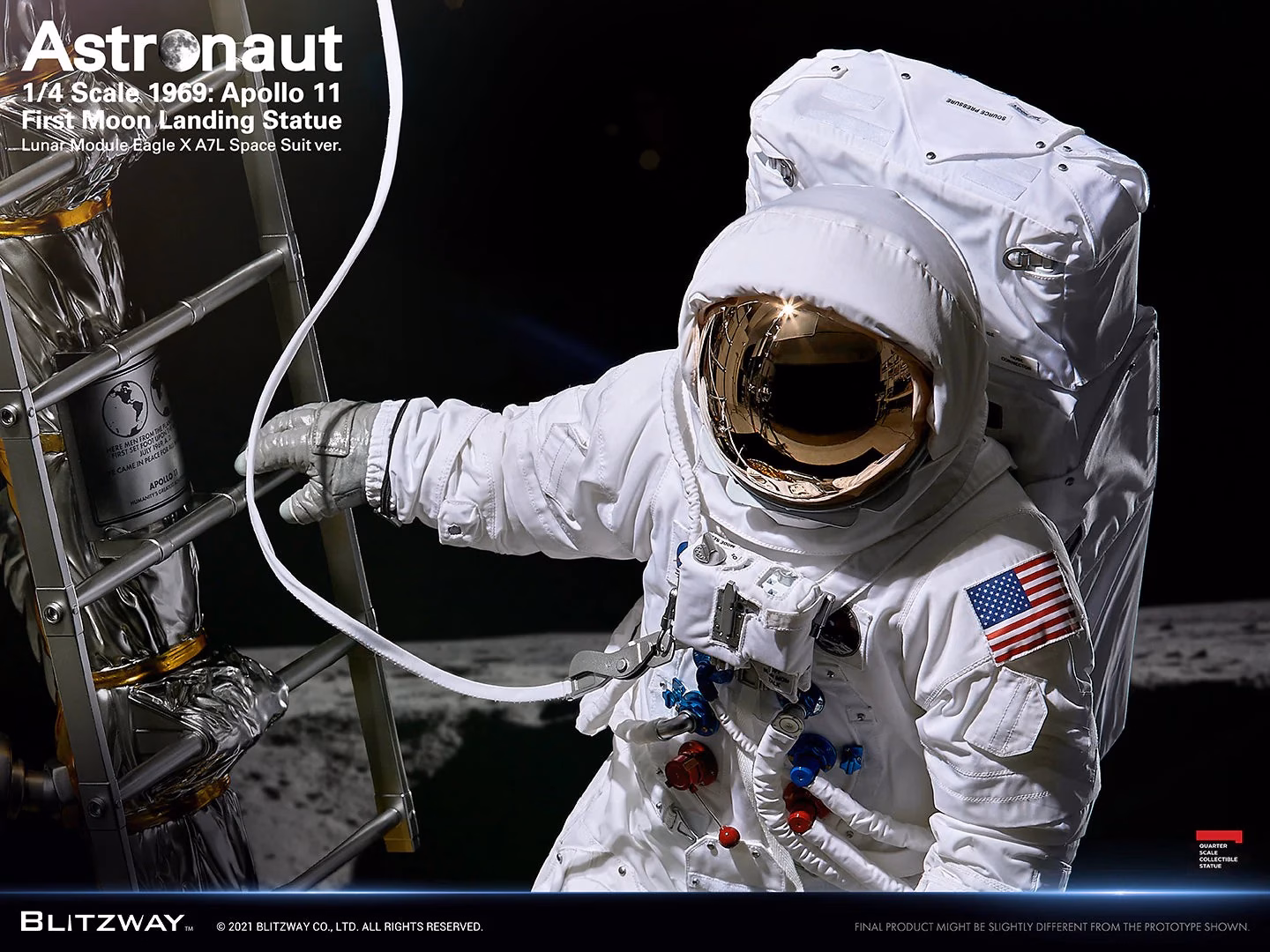 Blitzway Astronaut Apollo 11 LM5 A7L 12 Blitzway Astronaut Apollo 11 LM5 A7L - Imagen 12