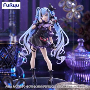 Snow Miku X Kuromi Furyu Trio Try It  PVC