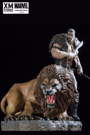 Home 48 Marvel XM estudio Kraven Escultura de resina