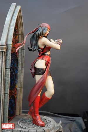Marvel XM estudio Elektra  Escultura de resina