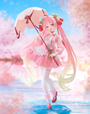 Hatsune Miku Taito Amp Plus Sakura Miku Sakura Dress Ver  PVC