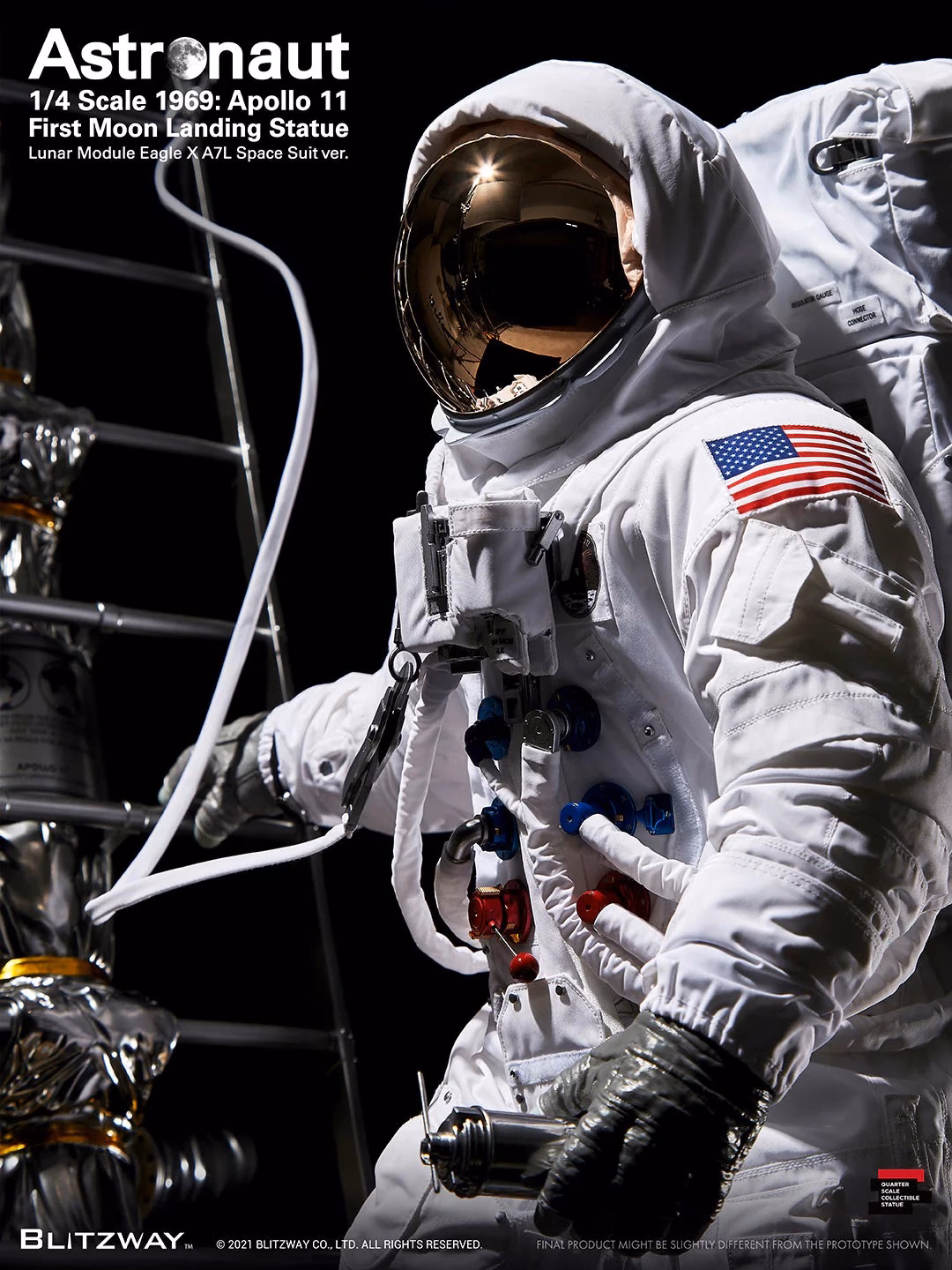 Blitzway Astronaut Apollo 11 LM5 A7L 15 Blitzway Astronaut Apollo 11 LM5 A7L - Imagen 15