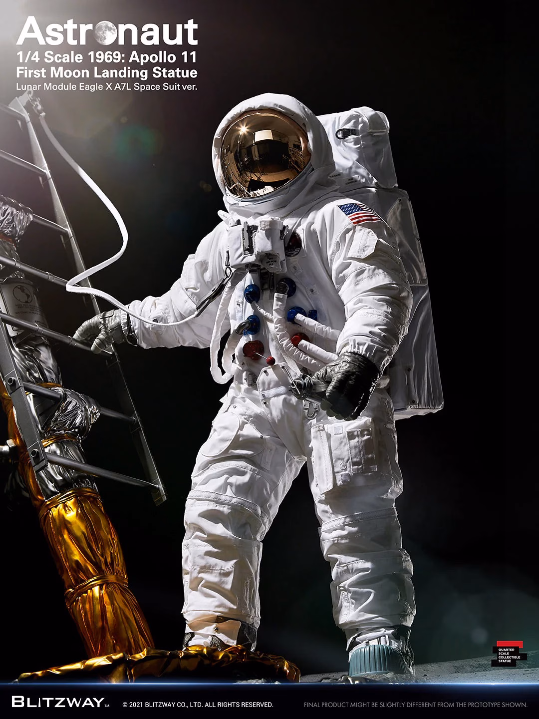 Blitzway Astronaut Apollo 11 LM5 A7L 17 Blitzway Astronaut Apollo 11 LM5 A7L - Imagen 17