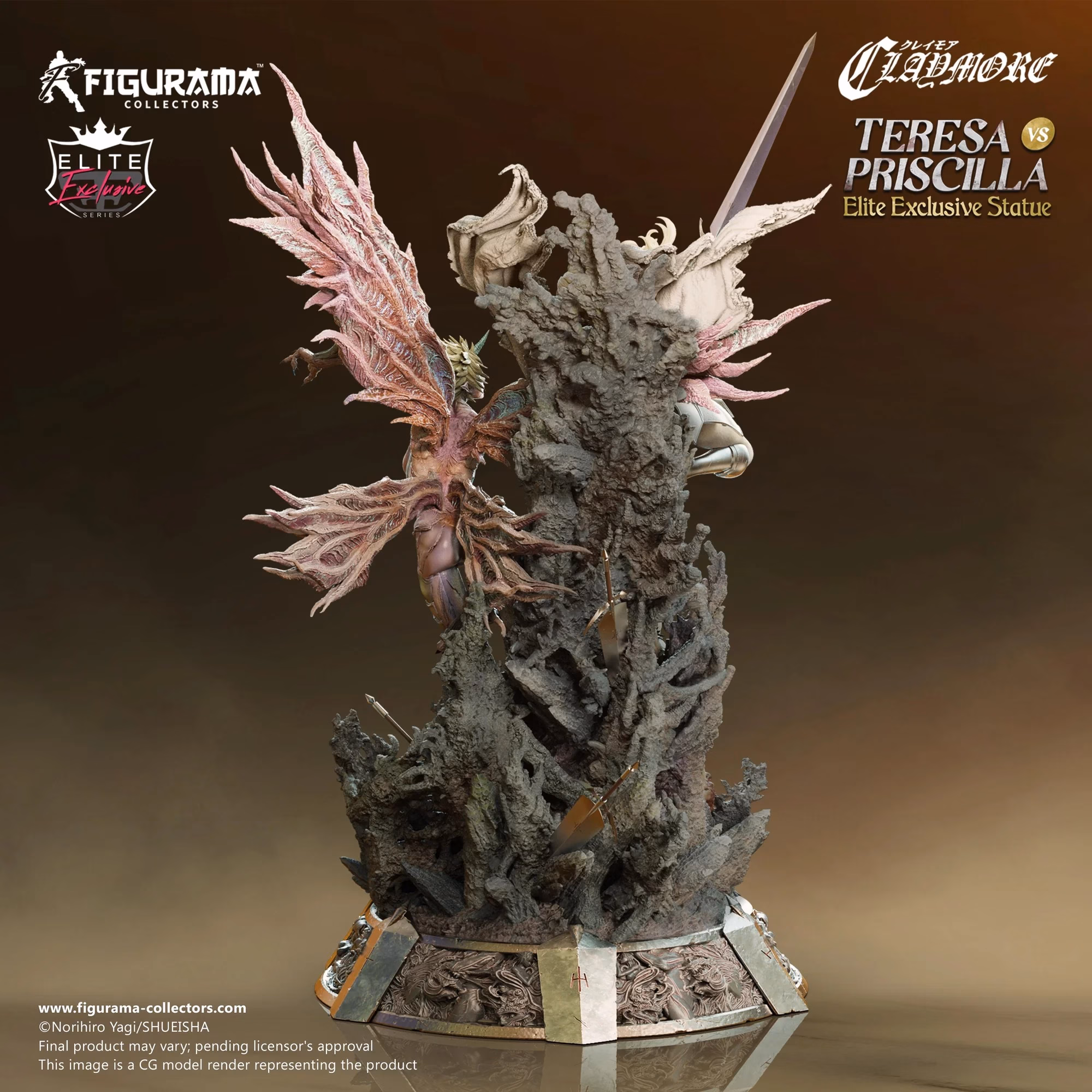 Claymore Figurama studio Teresa vs Priscilla 8 Claymore Figurama studio Teresa vs Priscilla - Imagen 8
