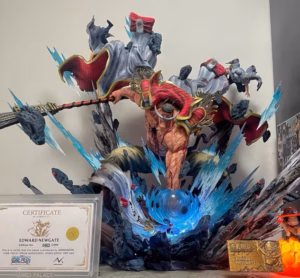 One Piece Jimei Palace x AniKingdom Studio Whitebeard Edward Newgate Vs Akainu