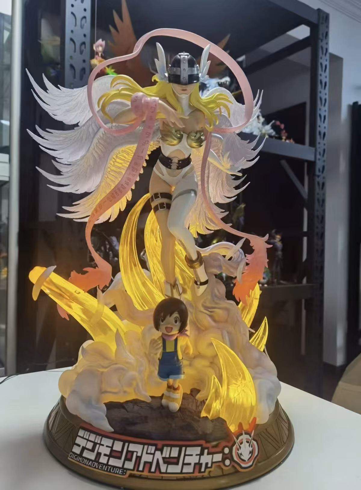 Digimon Adventure Infinity Studio Hikari Yagami with Angewomon 1 Digimon Adventure Infinity Studio Hikari Yagami with Angewomon