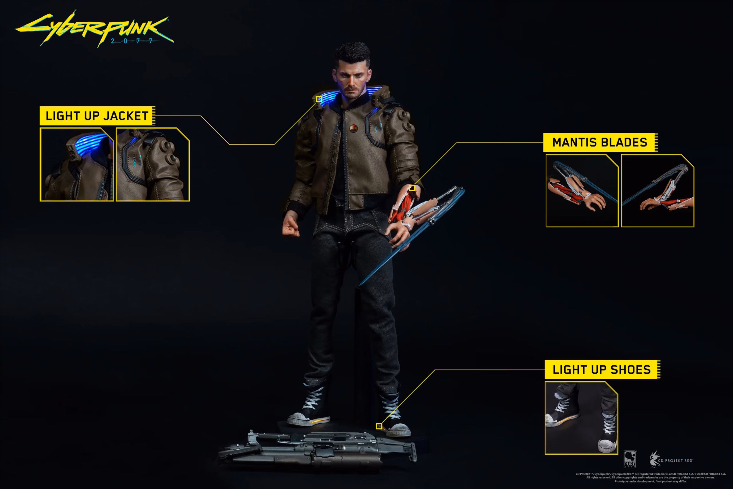Cyberpunk 2077 PureArts V Male 8 Cyberpunk 2077 PureArts V Male - 画像 (8)