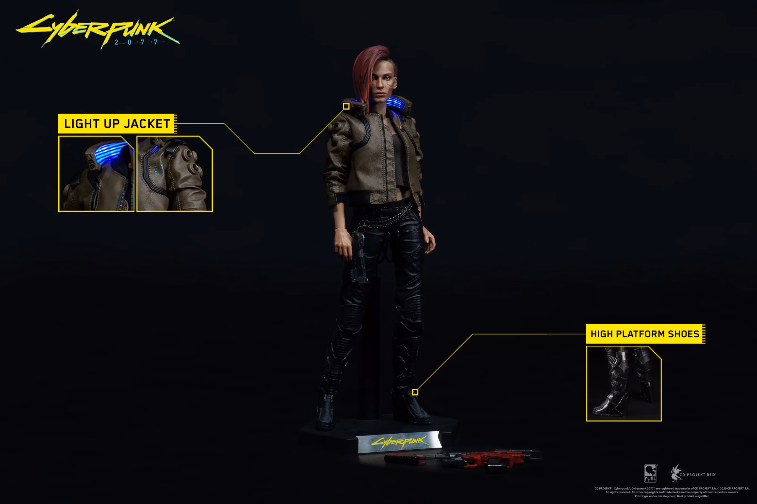 Cyberpunk 2077 PureArts V Female 5 Cyberpunk 2077 PureArts V Female - Image 5