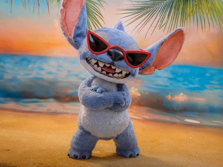 Lilo x Stitch Hot Toys Stitch 2 Lilo x Stitch Hot Toys Stitch - Imagen 2