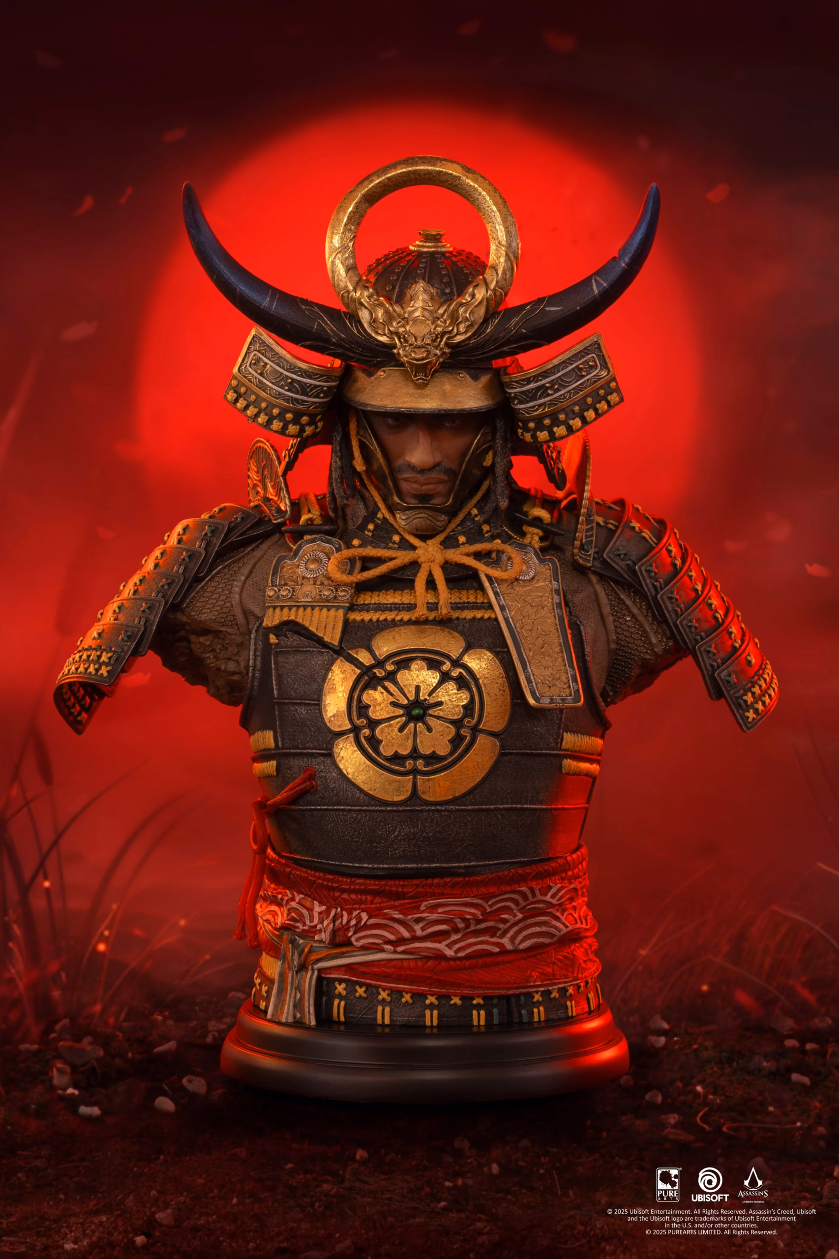 Assassins Creed Shadows PureArts Yasuke Bust 1 Assassins Creed Shadows PureArts Yasuke Bust