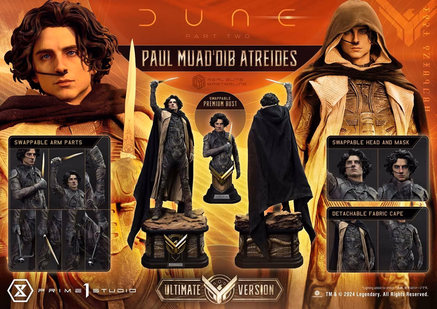 Dune Part Two Prime 1 Studio Paul Atreides(Only Bonus Version) 17 Dune Part Two Prime 1 Studio Paul Atreides(Only Bonus Version) - Imagen 17