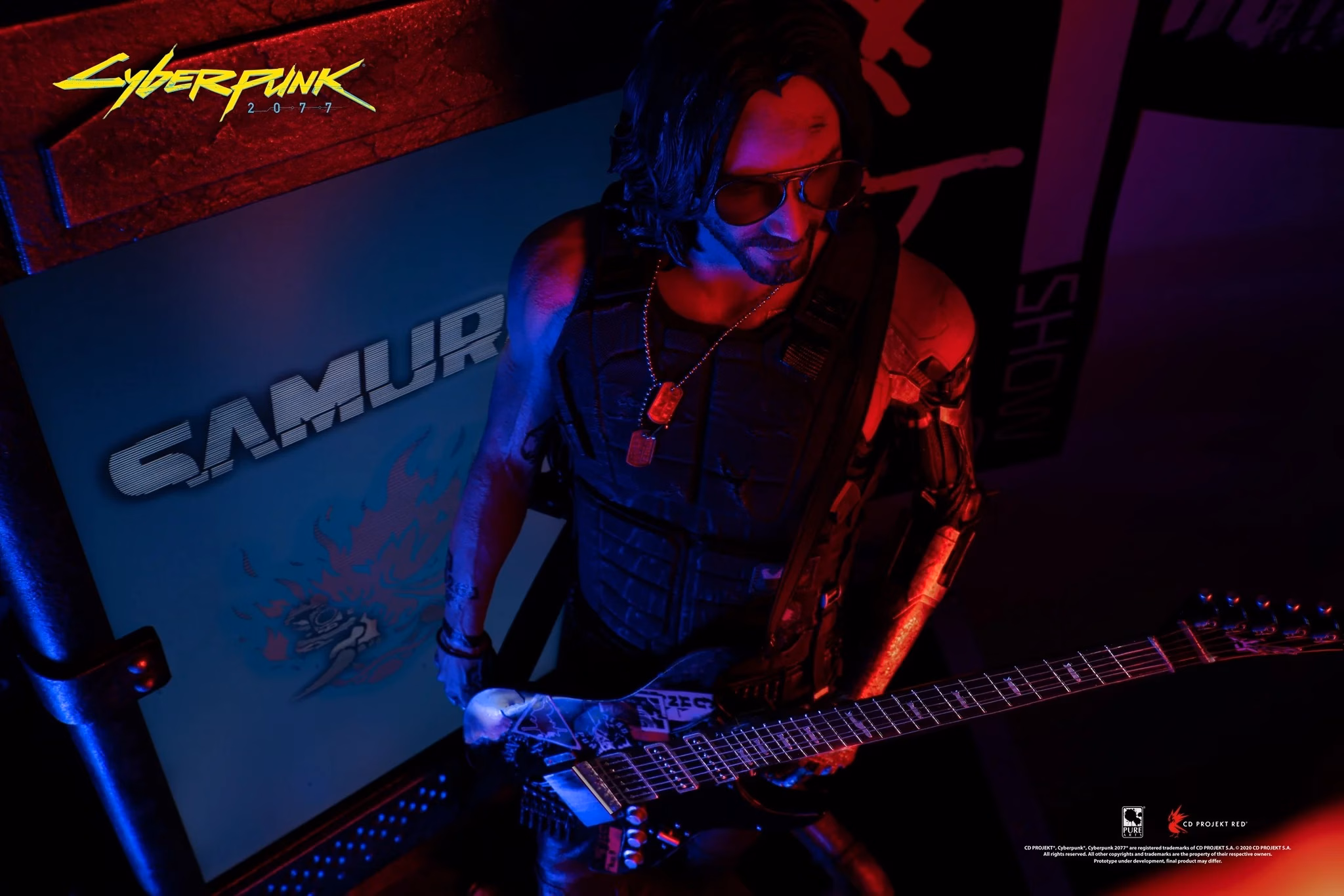 Cyberpunk 2077 PureArts Johnny Silverhand 4 Cyberpunk 2077 PureArts Johnny Silverhand - Image 4